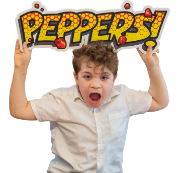 Pepper boy cut out