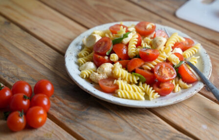 Caprese Pasta Salad | Veg Power