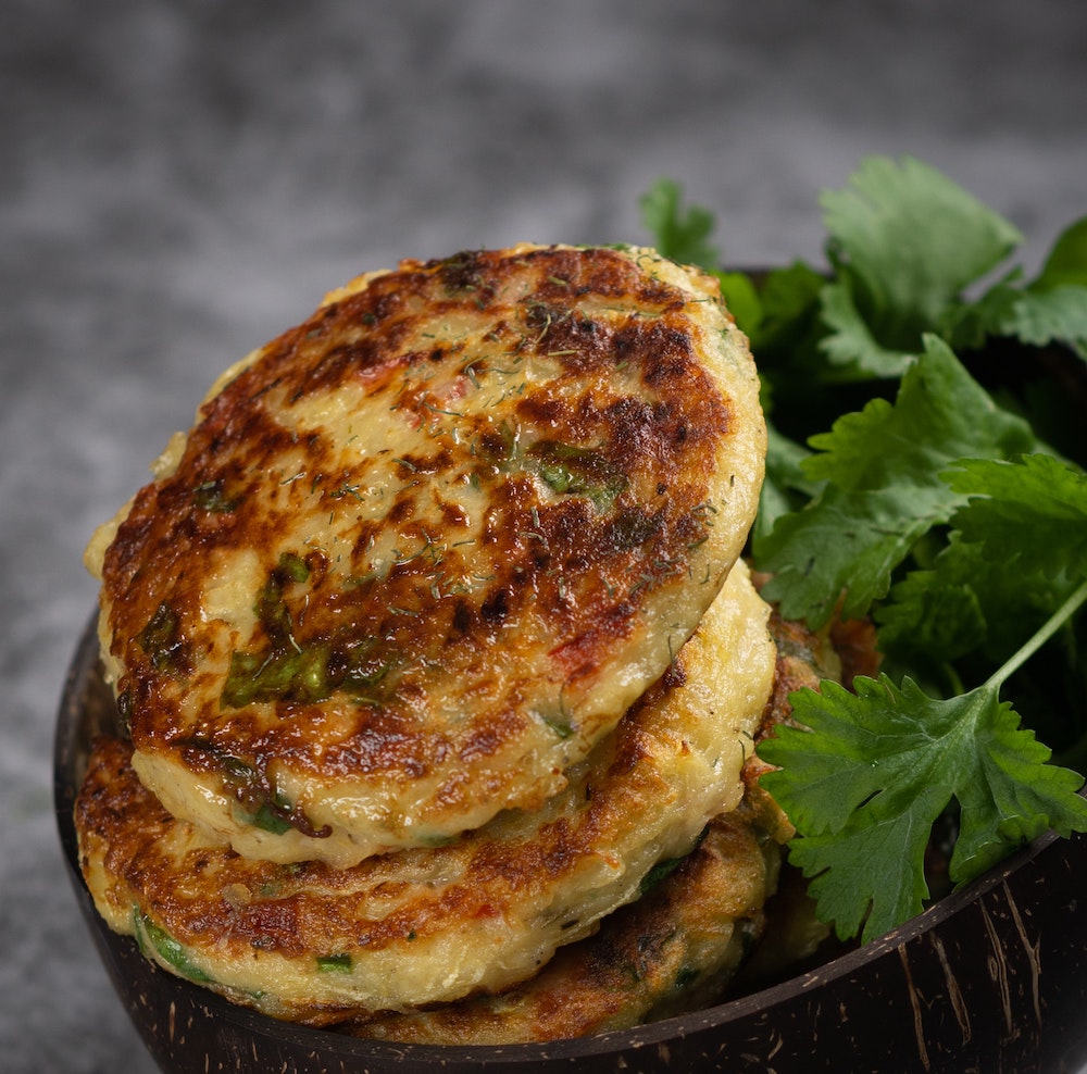Courgette Cheese Fritters | Veg Power